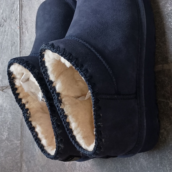 New Bearpaw Lana Boots Blue 6.5W 7.5M&w 8.5W 9M 9W 9.5W 10M 10.5M 10.5W 11W - Picture 3 of 6